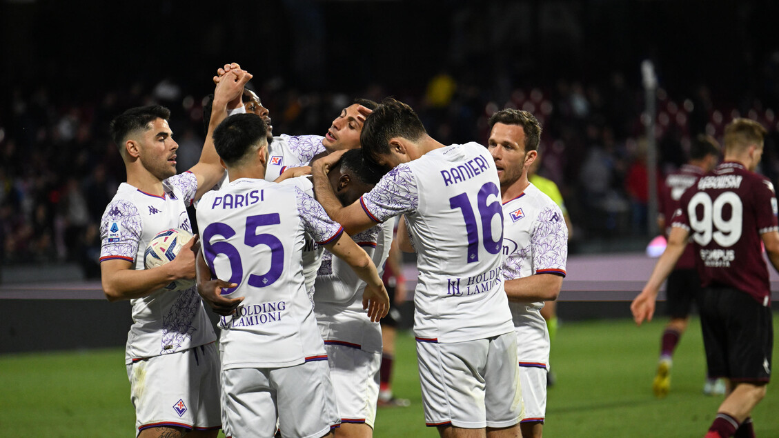 Salernitana-Fiorentina 0-2 - RIPRODUZIONE RISERVATA