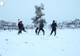 Iraq, Sulaimaniyah coperta dalla neve (ANSA)
