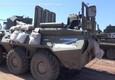 I meccanici dei carri armati russi al lavoro nella regione di Kherson (ANSA)