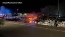 Incendio su imbarcazione, muore una donna a Castellammare di Stabia(ANSA)