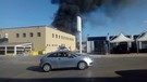 Sassari, vasto incendio in alcuni capannoni industriali: evacuata la zona(ANSA)