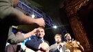 Eurovision, Lo Russo suona 'Gianna' con gli Eugenio in Via di Gioia(ANSA)