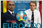 EURO2020, Quarti di finale: Belgio-Italia (ANSA)