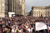 Manifestazione contro il Green pass: in migliaia a Milano