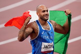 Il campione olimpico Marcell Jacobs (ANSA)