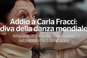 Addio a Carla Fracci: diva della danza mondiale