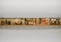 Una predella del '400 dagli Uffizi in mostra a Montespertoli (ANSA)