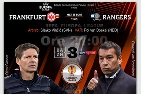 EUFA Europa League, finale: Frankfurt-Rangers