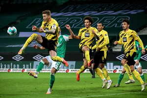 SV Werder Bremen vs Borussia Dortmund (ANSA)