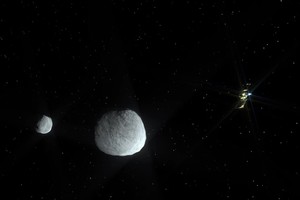 il satellite LICIACube filmerà scontro con asteroide. Fonte Argotec (ANSA)