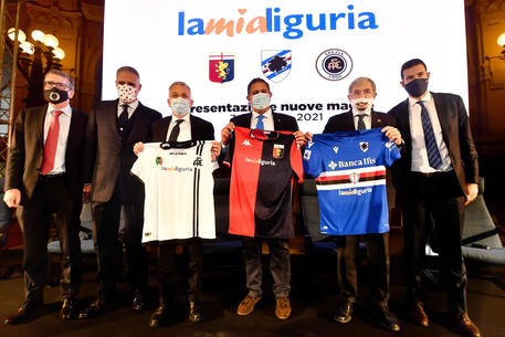 Calcio, Regione Liguria sponsorizza le tre squadre di Serie A © ANSA
