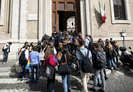 Il liceo Visconti di Roma © ANSA