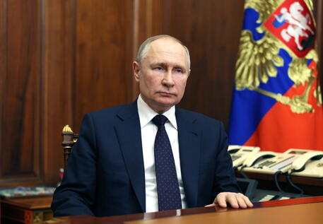 Il presidente russo Putin © EPA