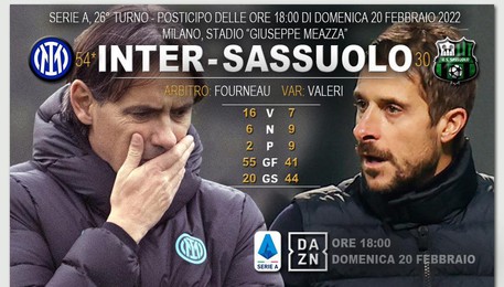 Serie A, Inter-Sassuolo (ANSA)