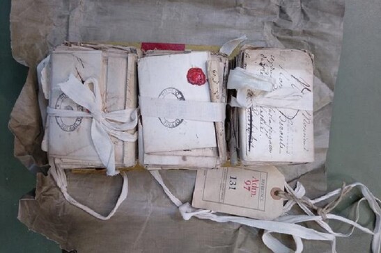 Le lettere d'amore indirizzate ai marinari francesi (fonte: The National Archives / Renaud Morieux)