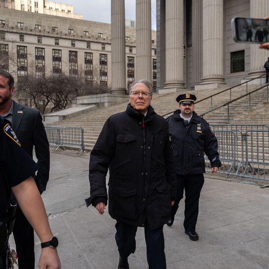 National Rifle Association Corruption Trial in New York