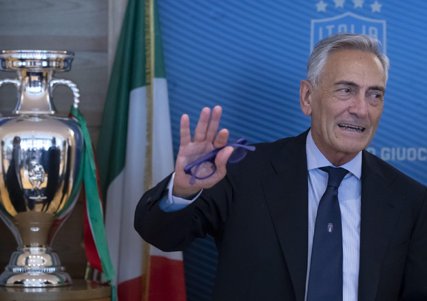 Il presidente della FIGC Gabriele Gravina (foto: ANSA)