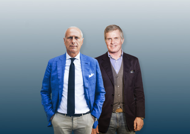 Massimo Caputi e Giovanni Bruno © Ansa