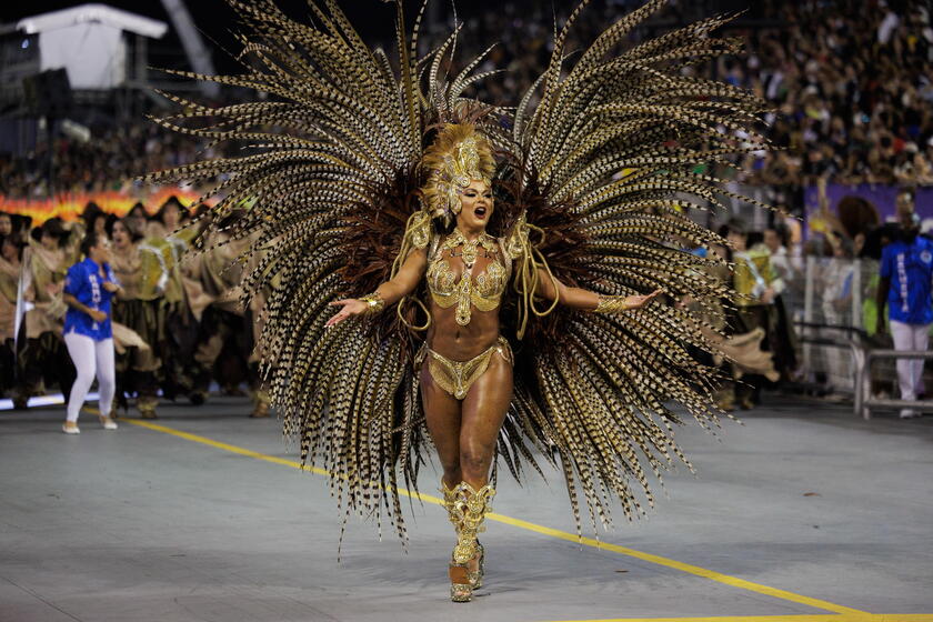 Brazil celebrates second day of Carnival in Sao Paulo © ANSA/EPA