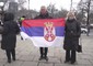 Djokovic, 200 fan manifestano a Belgrado per mostrare il loro sostegno © ANSA