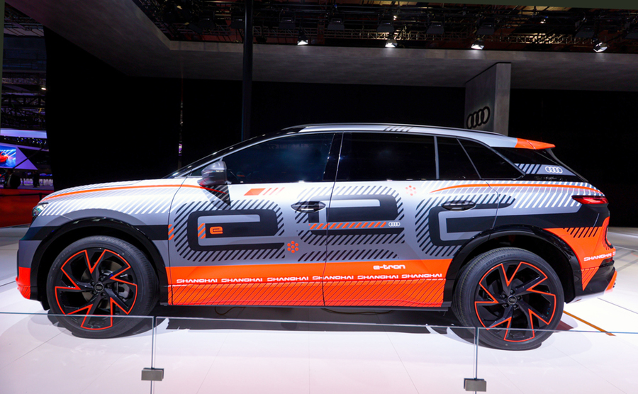 Audi aveva anticipato suv 7 posti Q5L e-Tron con concept Shanghai © ANSA