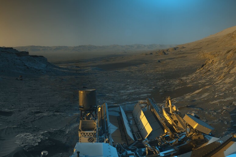 Il rover Curiosity invia una nuova cartolina da Marte (fonte: NASA/JPL-Caltech) - RIPRODUZIONE RISERVATA