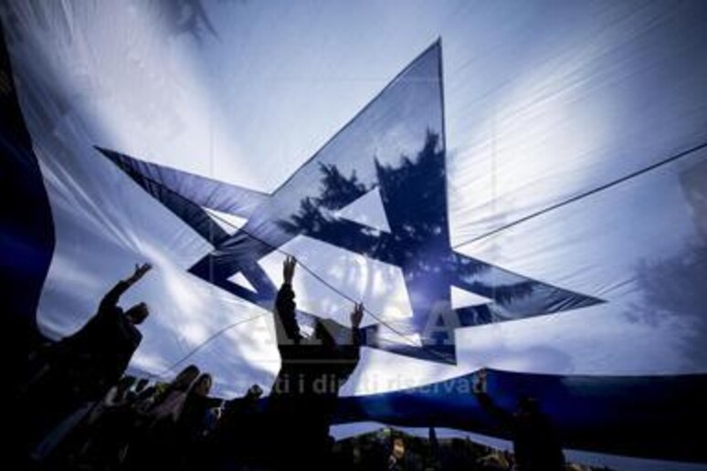 La bandiera di Israele - RIPRODUZIONE RISERVATA