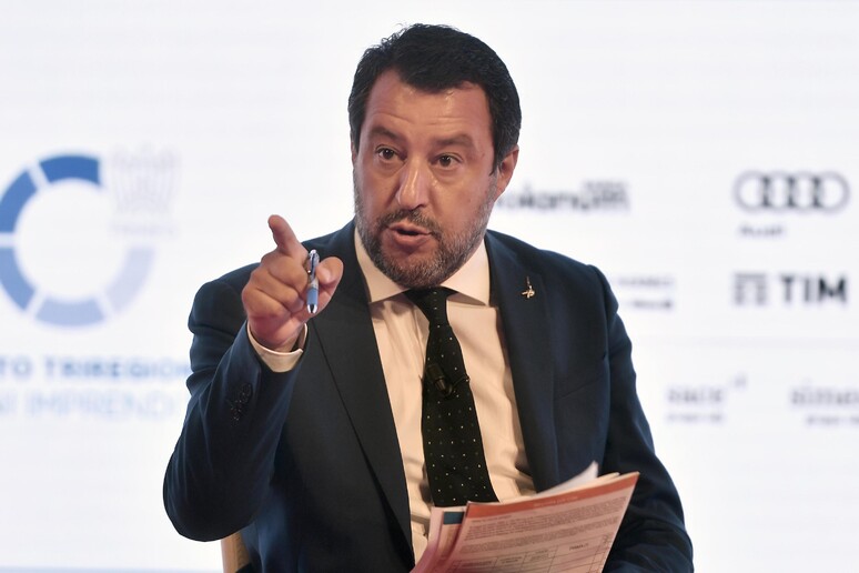 Salvini al convegno dei Giovani di Confindustria - RIPRODUZIONE RISERVATA